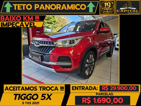 CAOA CHERY TIGGO 5x 1.5 VVT TURBO iFLEX T DCT CAOA CHERY TIGGO 5x 1.5 VVT TURBO iFLEX T DCT